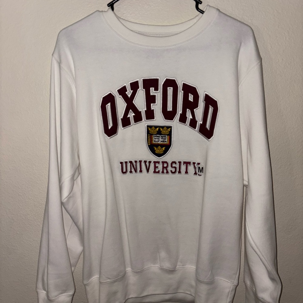 Oxford University Crewneck Sweater